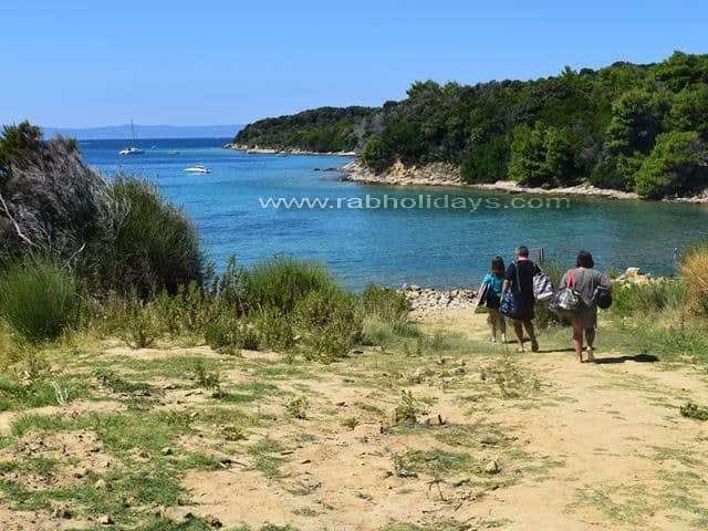 Croatian beaches - Fuza Rab Croatian beaches - Fuza Rab