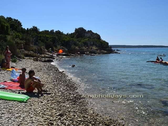 Croatian beaches - Fuza Rab Croatian beaches - Fuza Rab