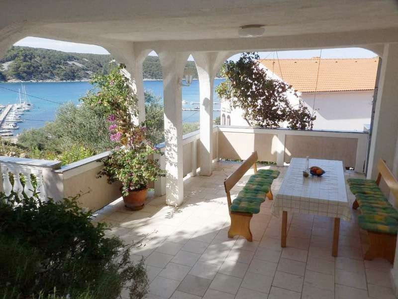 Ferienwohnung Kampor Hafenblick